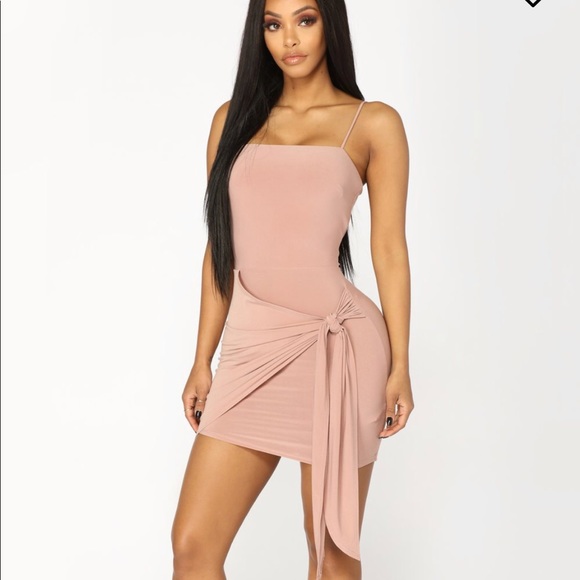 knot waiting for you mini dress fashion nova NWT